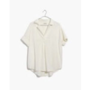 MADEWELL COURIER BUTTON-BACK SHIRT